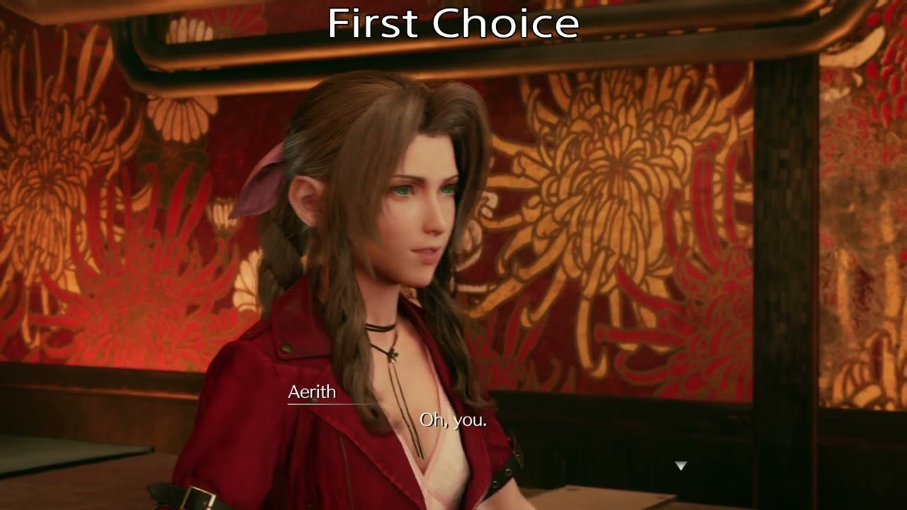 How is Aerith's outfit? - All Choices || Final Fantasy 7 Remake