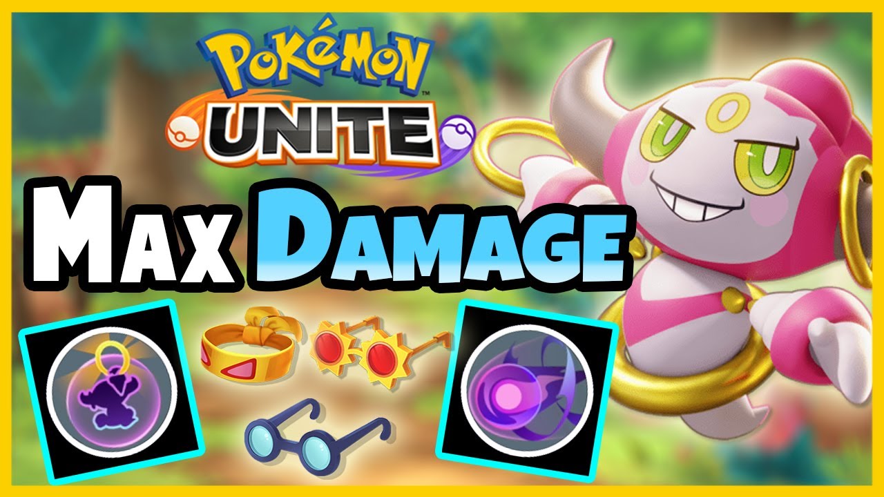 Hoopa *Max Damage* Build Destroys Master Rank - Pokemon Unite