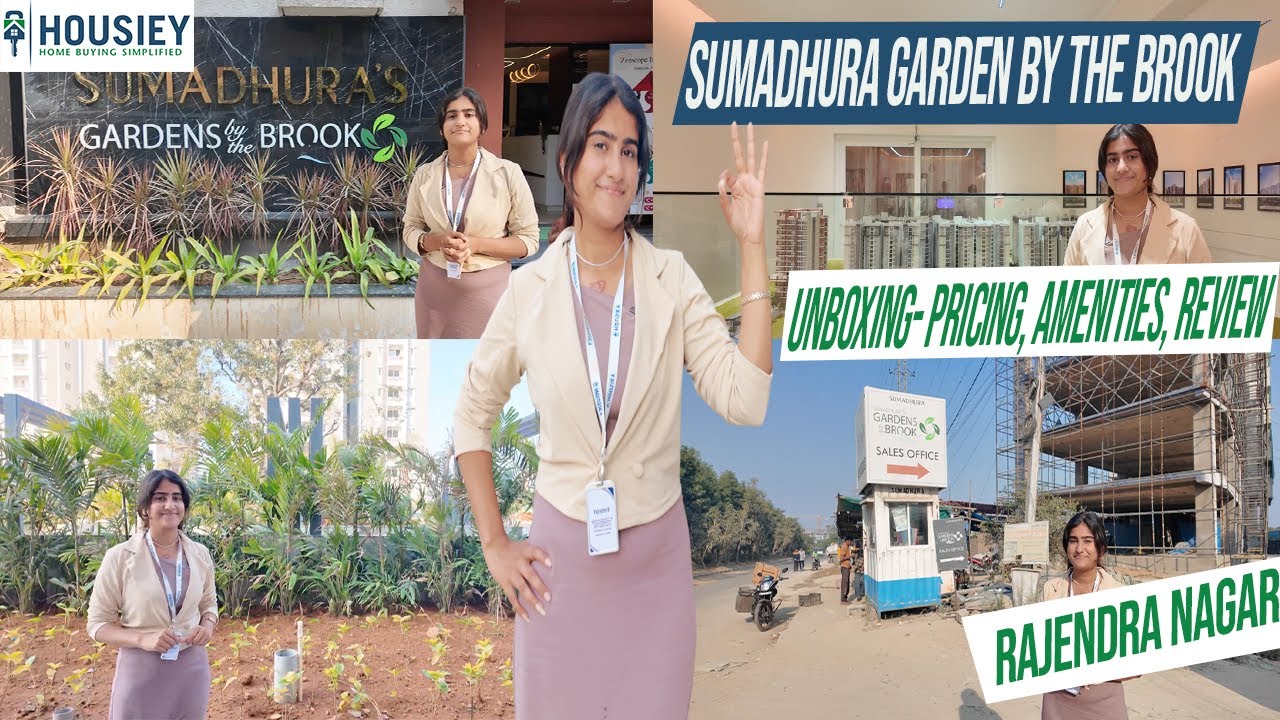 Sumadhura Gardens By The Brook | Luxurious 2BHK & 3BHK Flats In Rajendra Nagar Hyderabad | Review