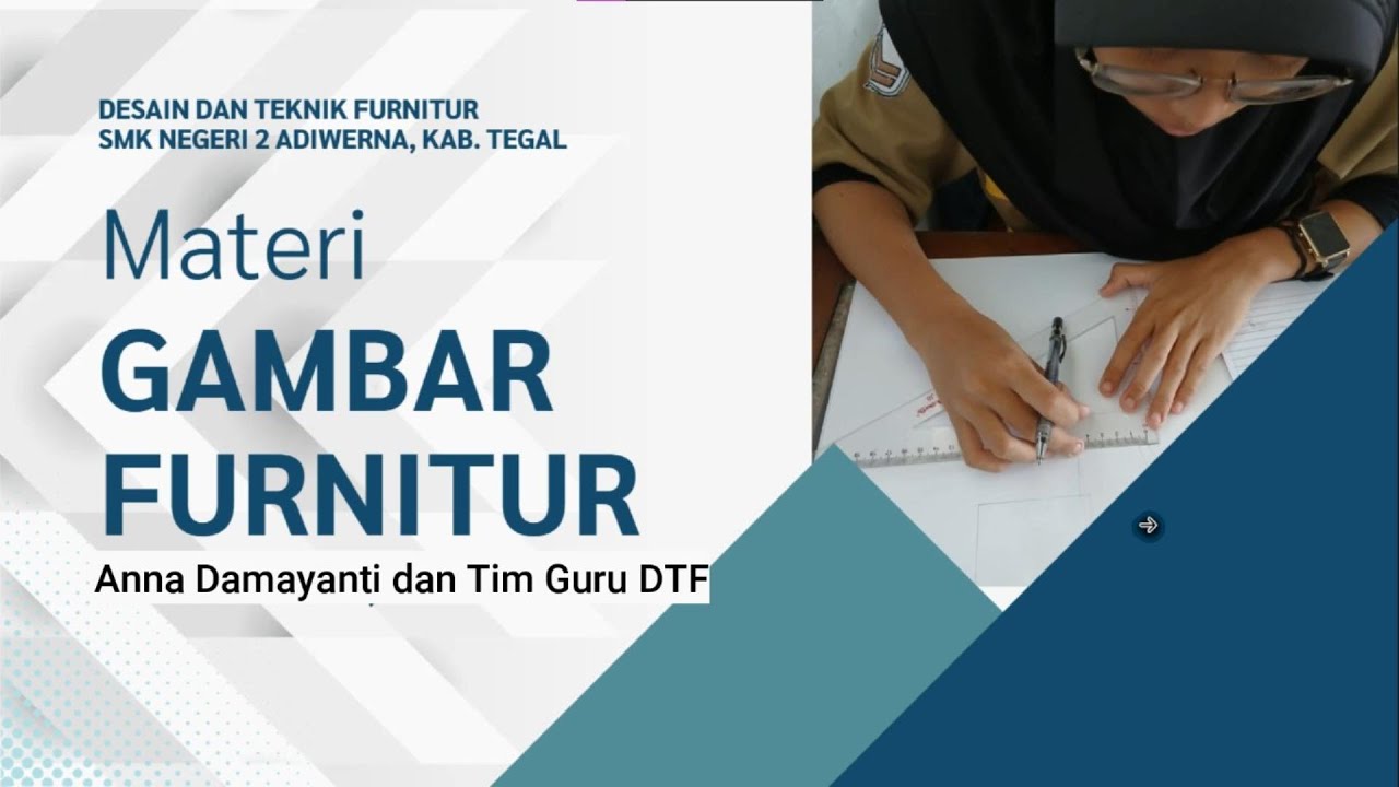 VIDEO PEMBELAJARAN GAMBAR FURNITUR | DESAIN DAN TEKNIK FURNITUR | SMK PK SKEMA PEMBELAJARAN MENDALAM