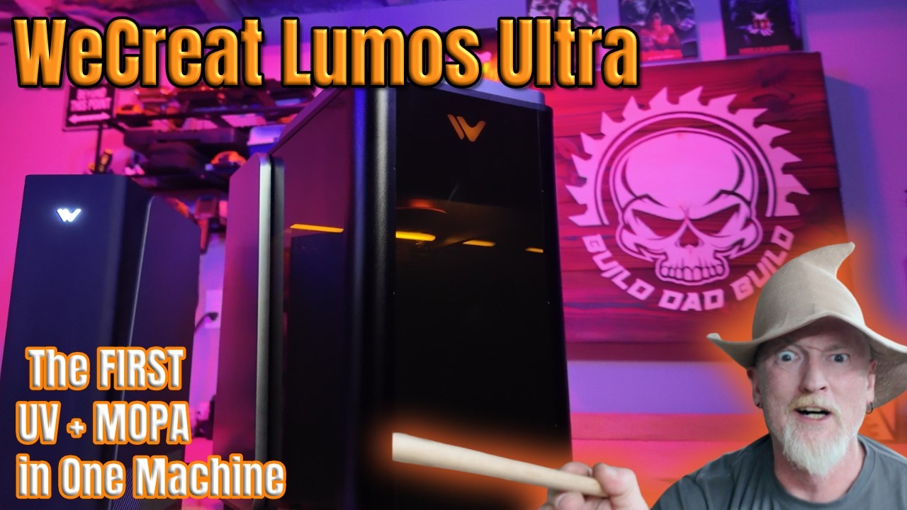 Лазерная система WeCreat LUMOS ULTRA MOPA / UV — невероятная новая игрушка!