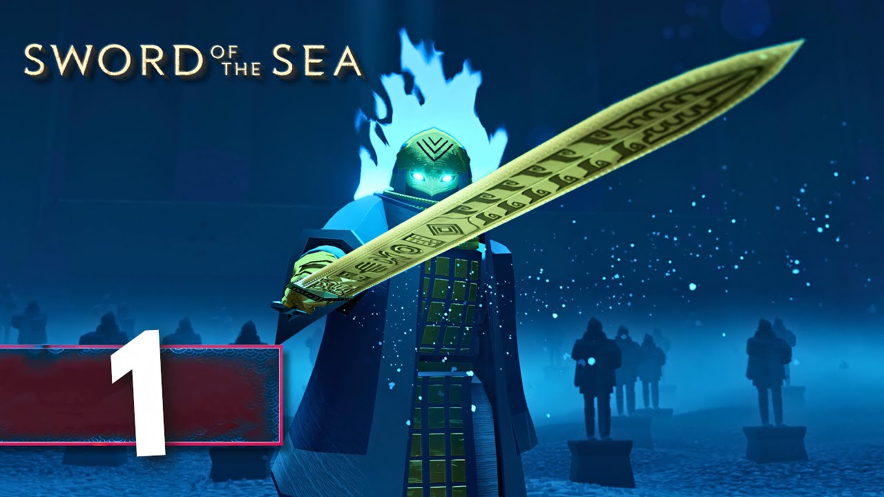 Sword of the Sea - 100% Platinum Walkthrough PS5 Pro (All Trophies) No Commentary Part 1 Veiled Sea