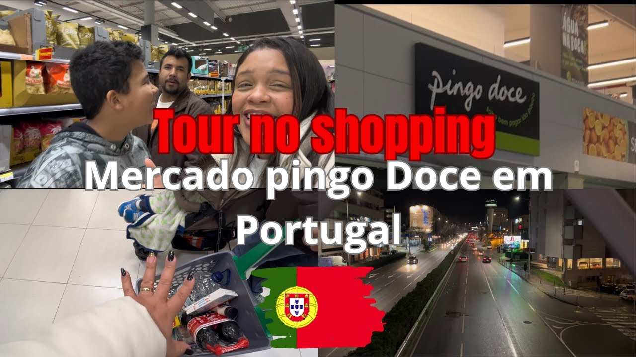 VLOG | SHOPPING | VALORES MERCADO PINGO DOCE EM PORTUGAL 🇵🇹 