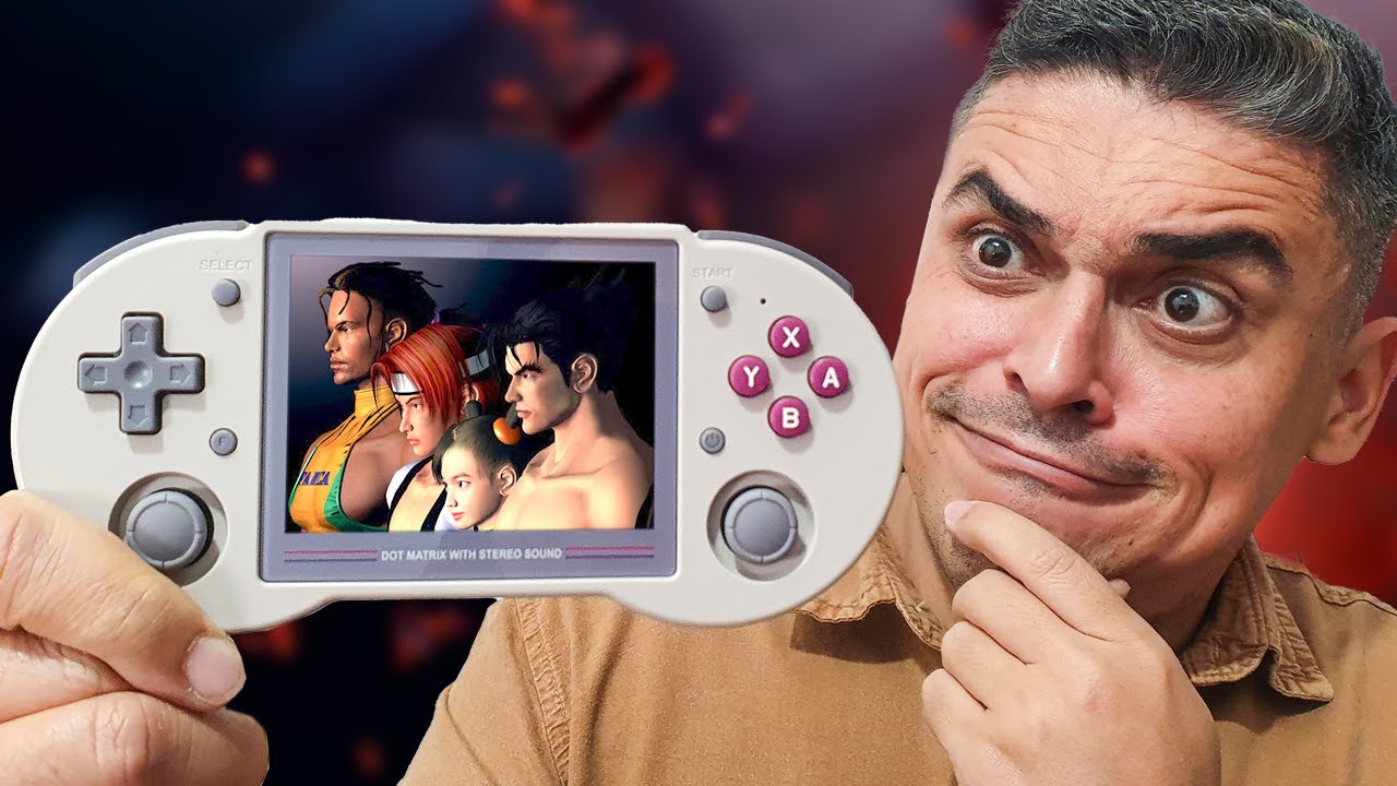 O Melhor Custo-Benefício dos Consoles Retro-Portáteis? - Anbernic 353 PS