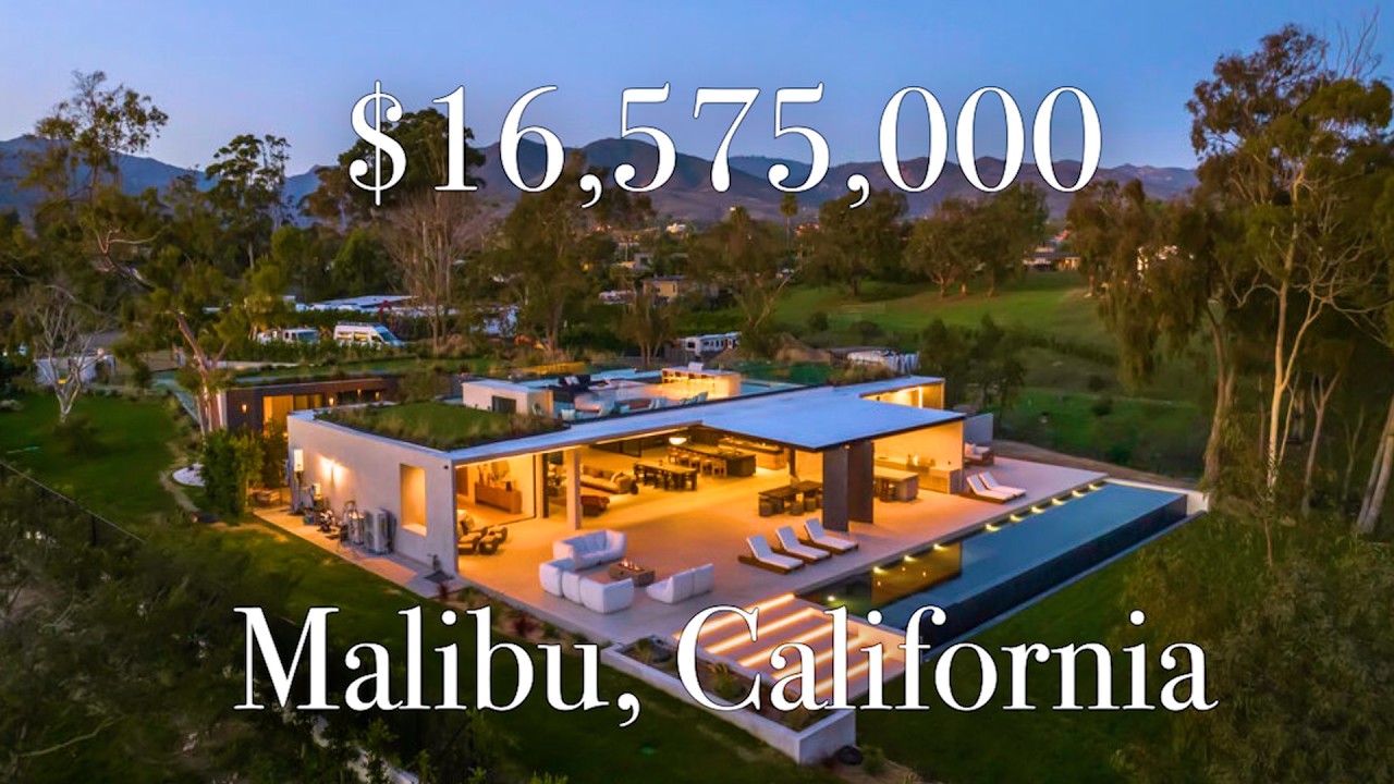 Inside a $16.6M Malibu Mansion designed World Renowned Minarc Architecture | Los Angeles Luxury Tour