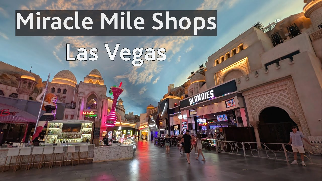 🛍️ Miracle Mile Shops Las Vegas: recorrido por el shopping del Planet Hollywood
