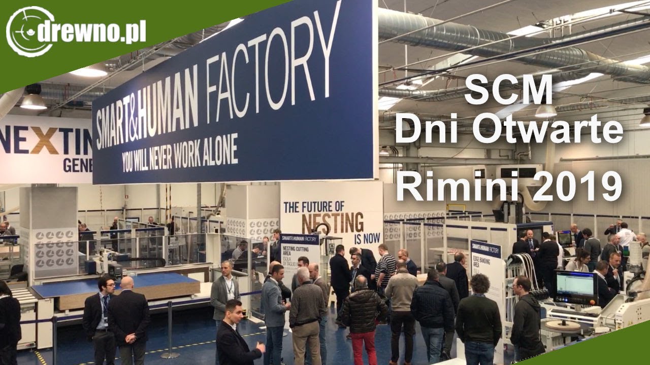 SCM Group - Dni Otwarte 2019 - Smart & Human Factory