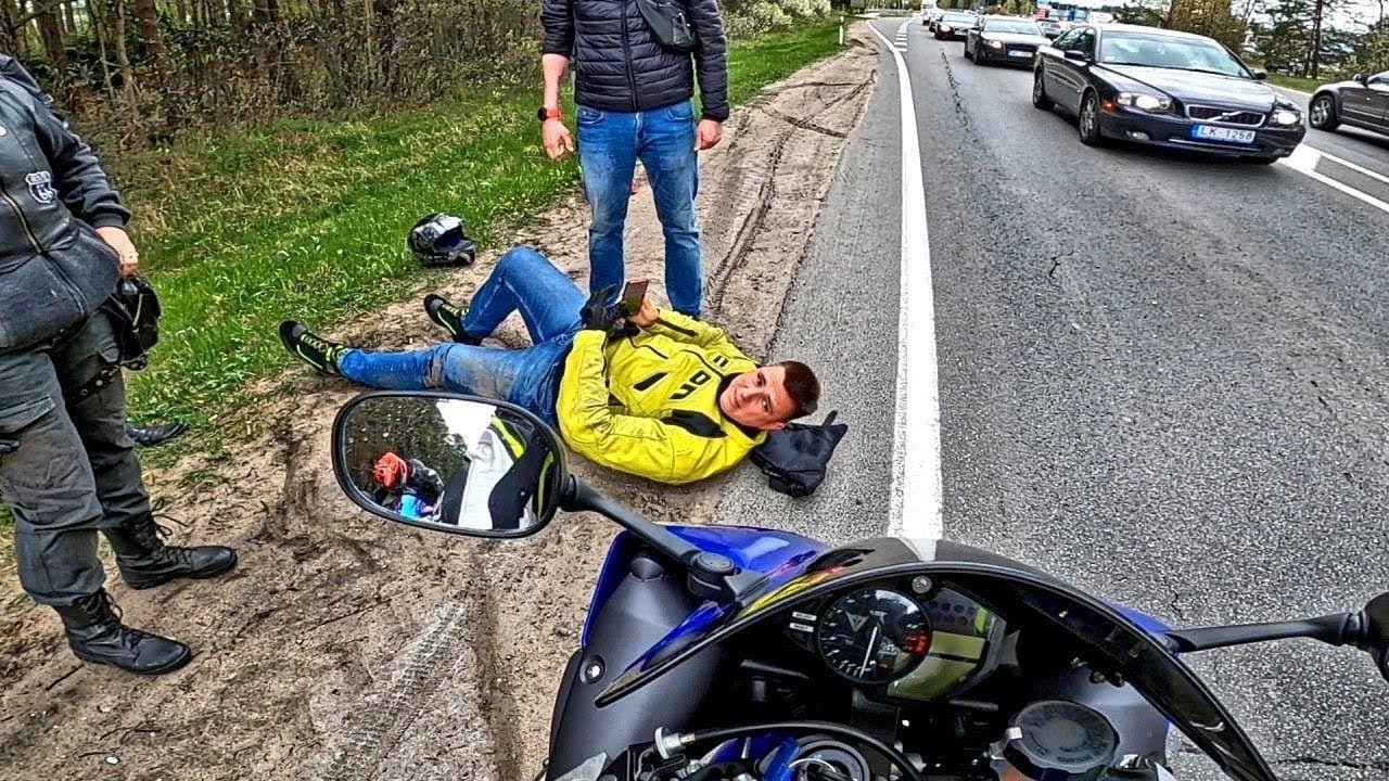 ДВЕ МотоАВАРИИ Делайте ВЫВОДЫ САМИ !