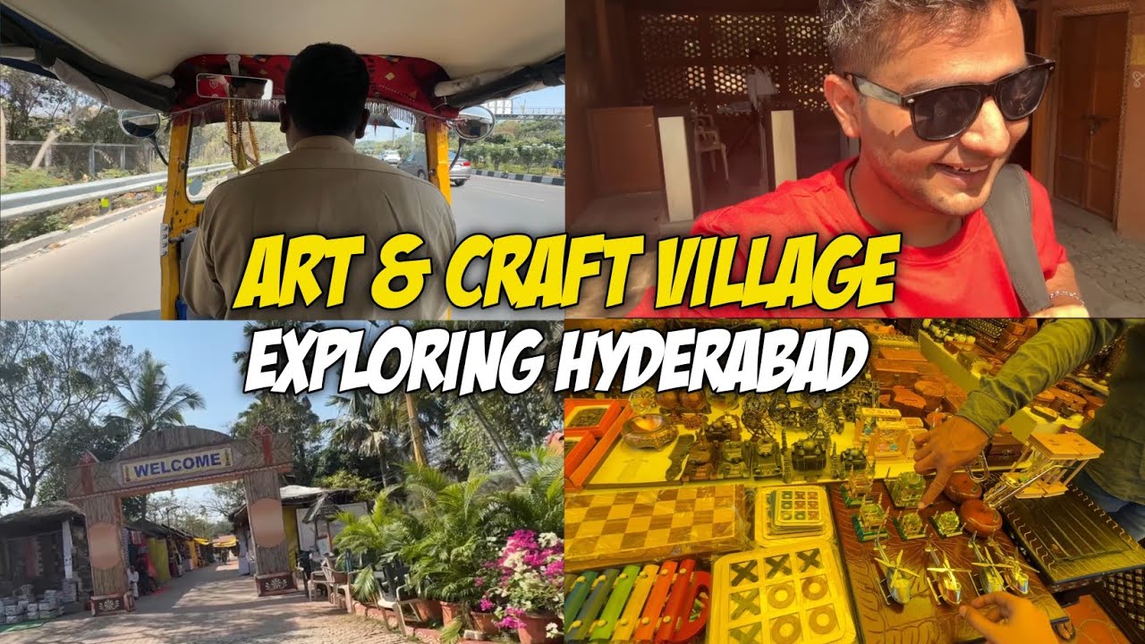 Best Places to Visit in Hyderabad | Exploring Shilparamam Art & Craft Village, Culture & Experiences
