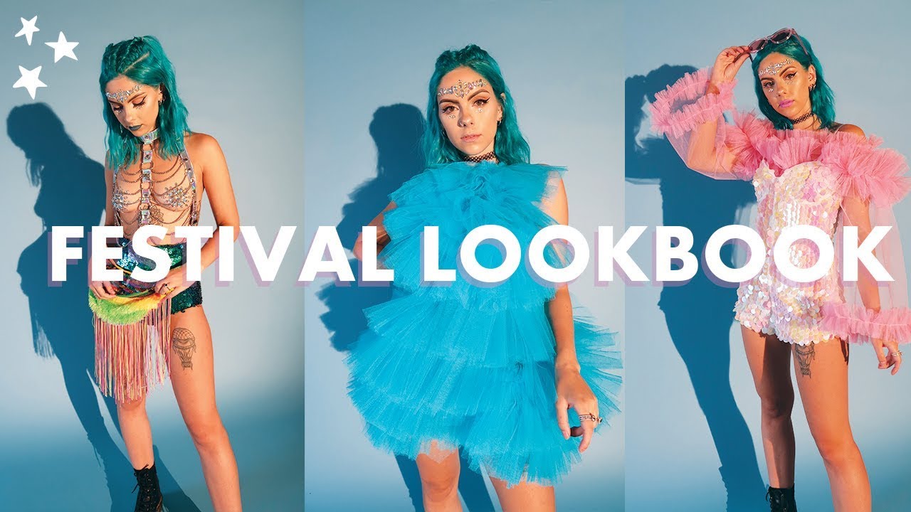 MUSIC FESTIVAL LOOKBOOK | Sparkles & Sequins
