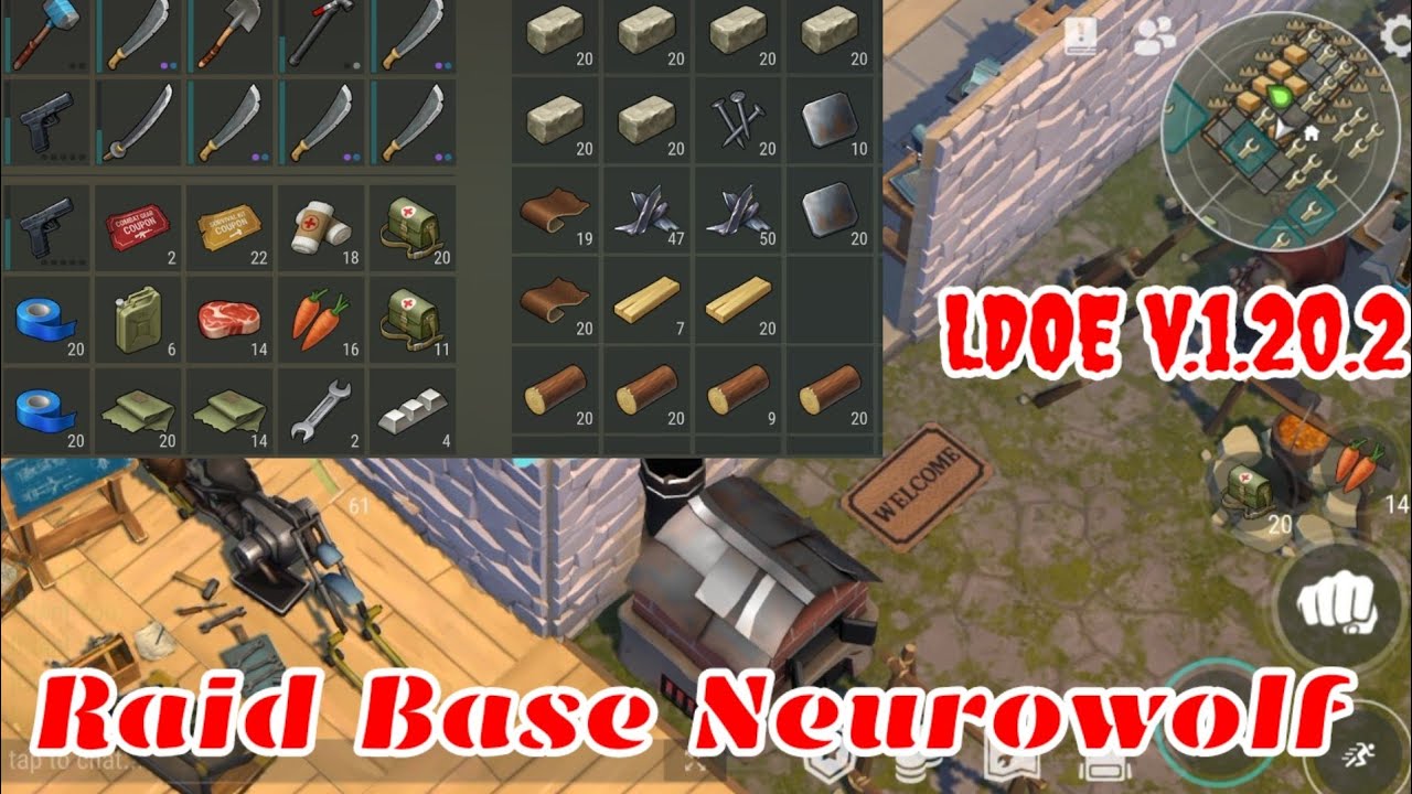Raid Neurowolf | Suicide Trick | Last Day on Earth v.1.20.2
