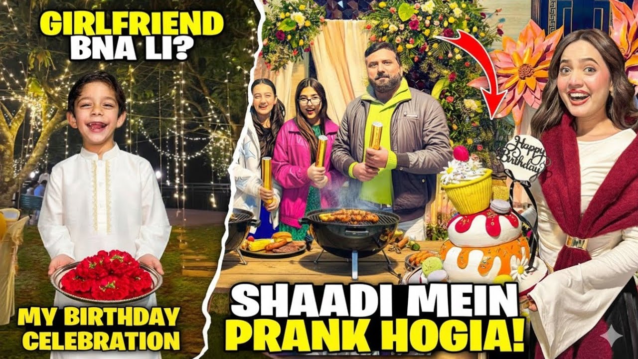 My Birthday Celebration 🥳🎉 | First Time Live BBQ & Bonfire 🤩🔥 | Shaadi Kapron Ka Disaster 😭💔