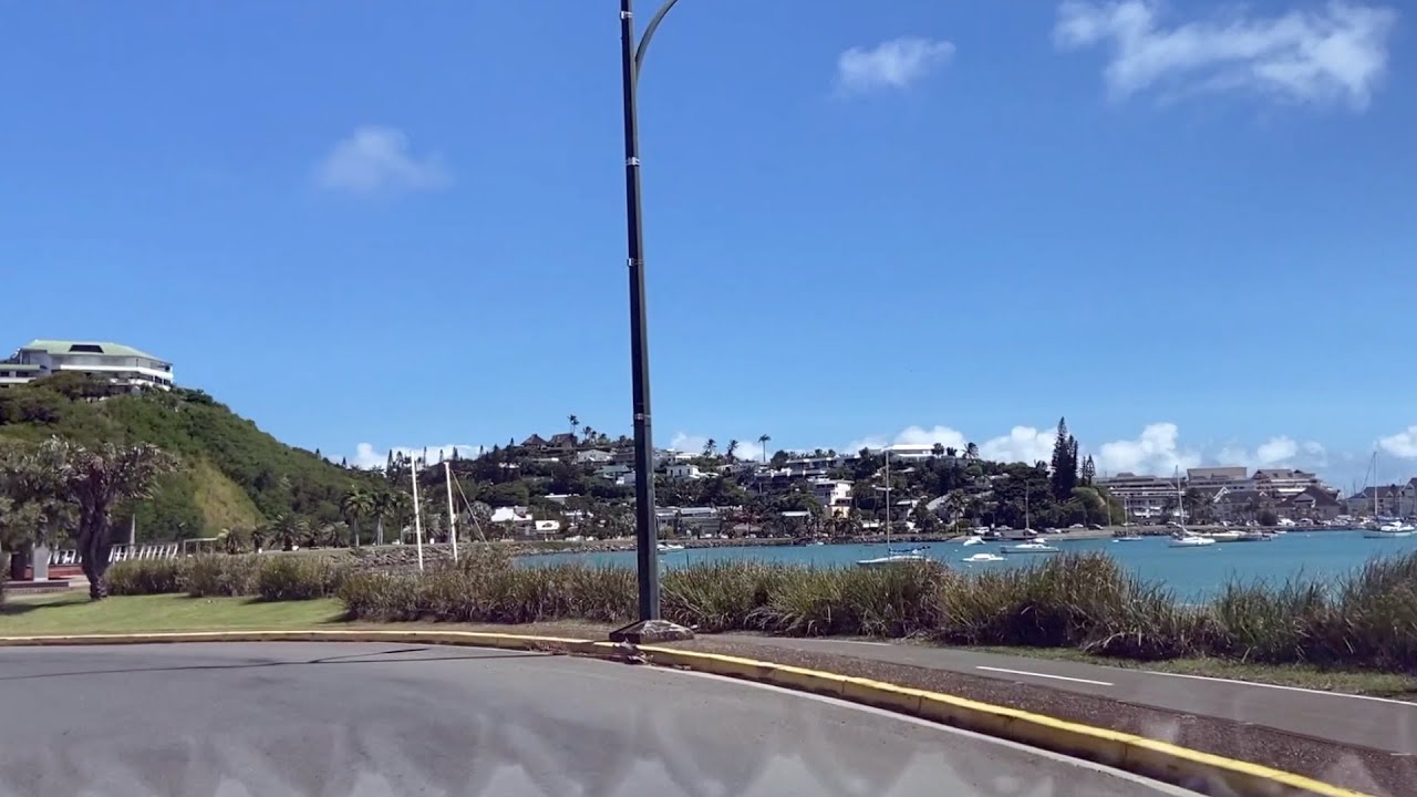 Driving 🏝️New Caledonia🏝️: PORT MOSELLE to BAIE DES CITRONS.