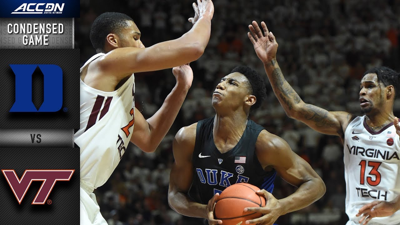 Duke vs. Virginia Tech Condensed Game | 2018-19 ACC Basketball
