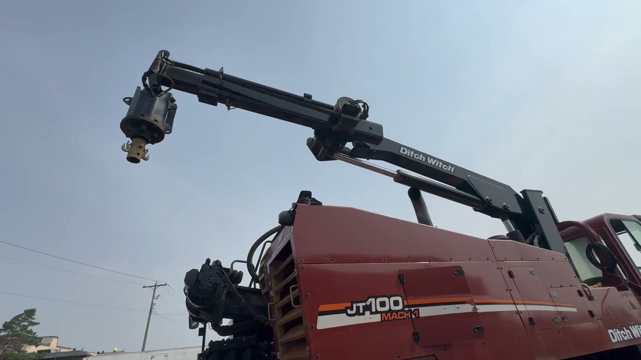 2006 Ditch Witch JT8020 Mach 1 Directional Drill - Equipment Demonstration