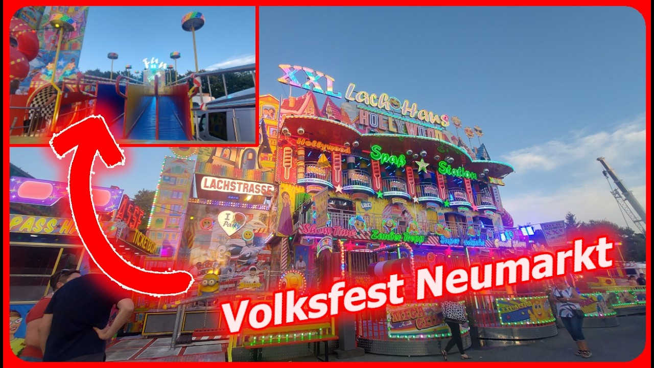 XXL Lachhaus (Renz) |🎡Neumarkter Volksfest 2024 | Walkthrough