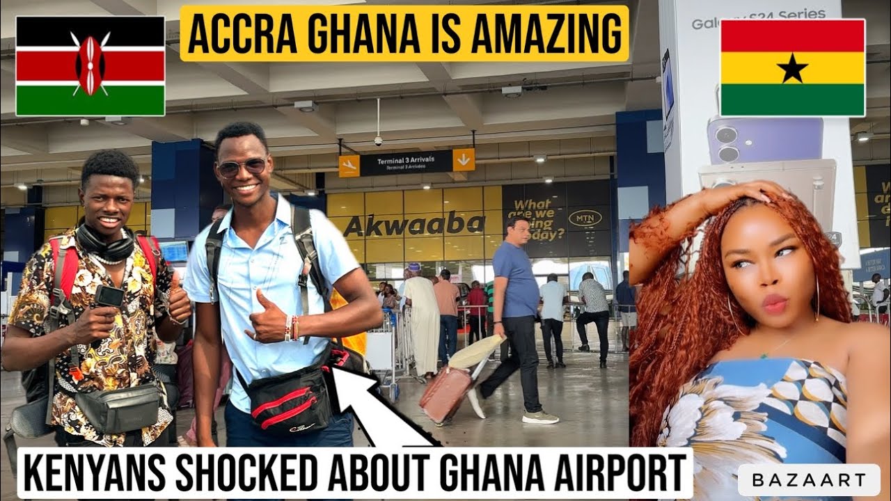 Ghana Is Amazing | My Kenyan Friends First Time in Ghana | First Impression Of Ghana  |