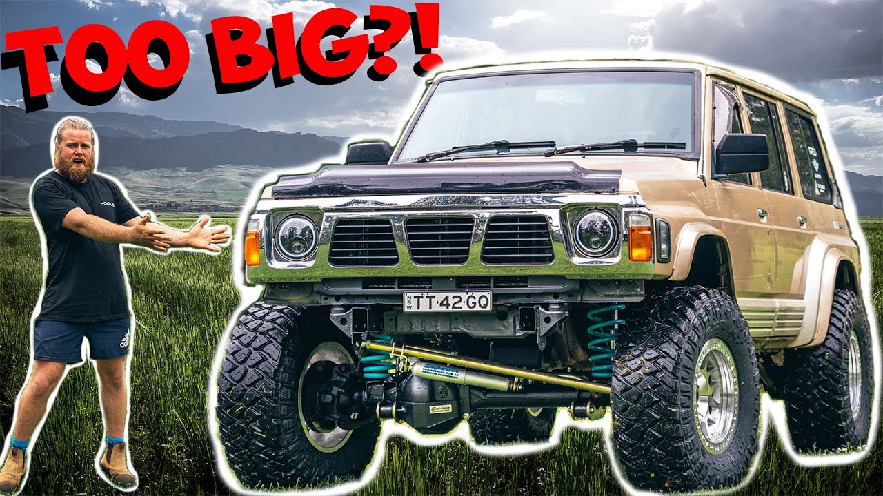 MASSIVE suspension upgrade! ULTIMATE off-road FLEX kit for my Nissan GQ Patrol 4x4