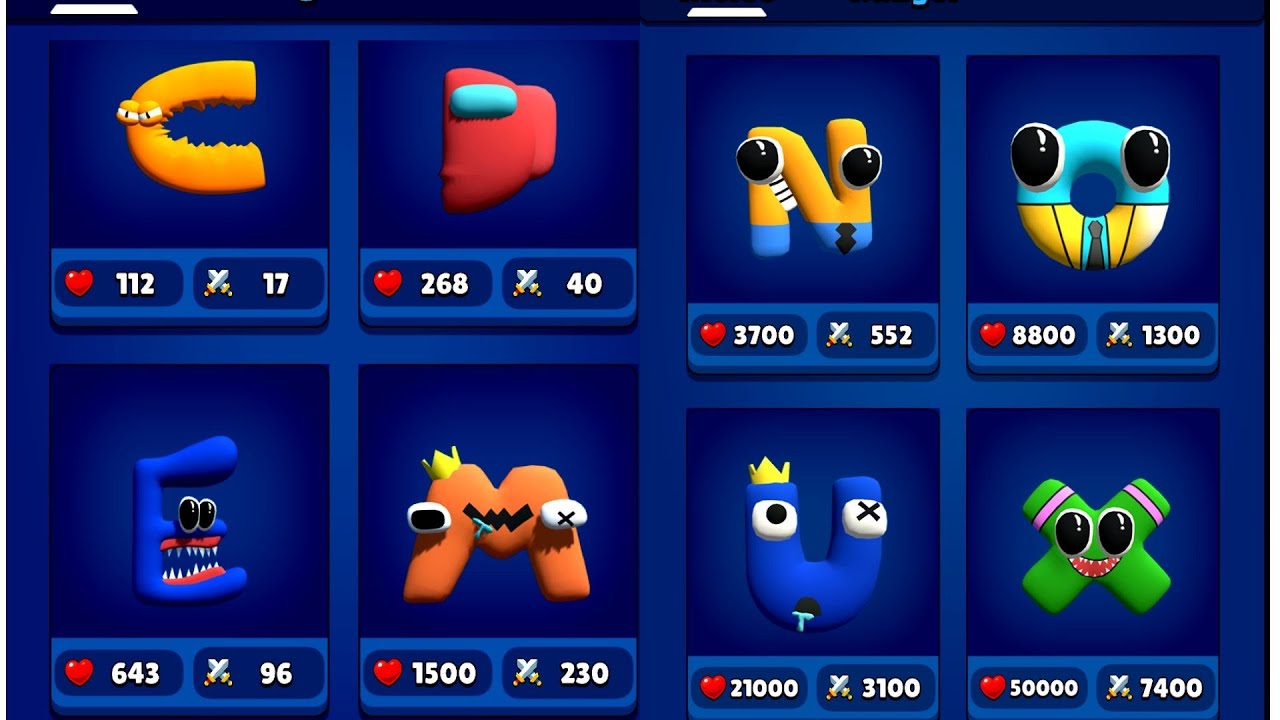 Merge ALPHABET LORE Run (A-X)⭐️⭐️⭐️⭐️⭐️#games #mergealphabetlorerun @GamesAlphabet