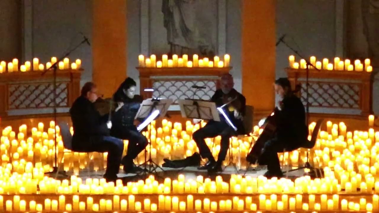 MATERIAL GIRL. MADONNA. BRIDGERTON, T2 CANDLELIGTH, PUEBLO ESPAÑOL. 24.01.2026. CUARTETO 