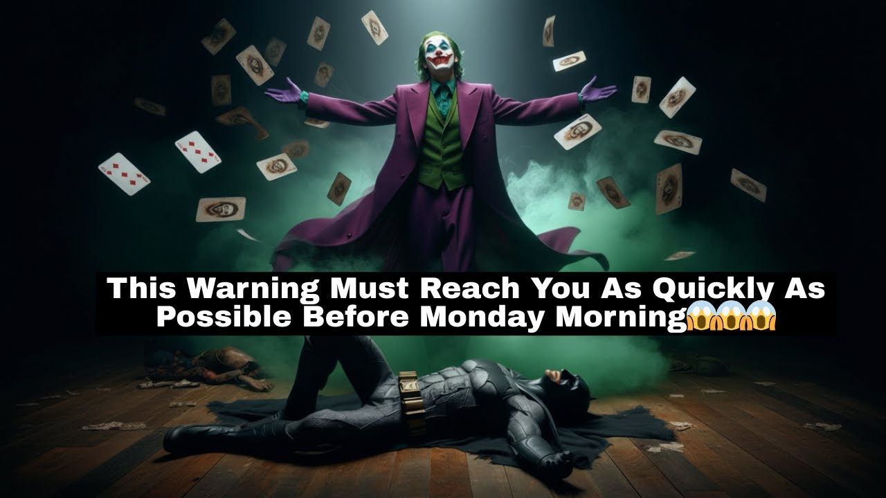This Warning Must Reach You As Quickly As Possible Before Monday Morning😱😱😱 || Joker Speech