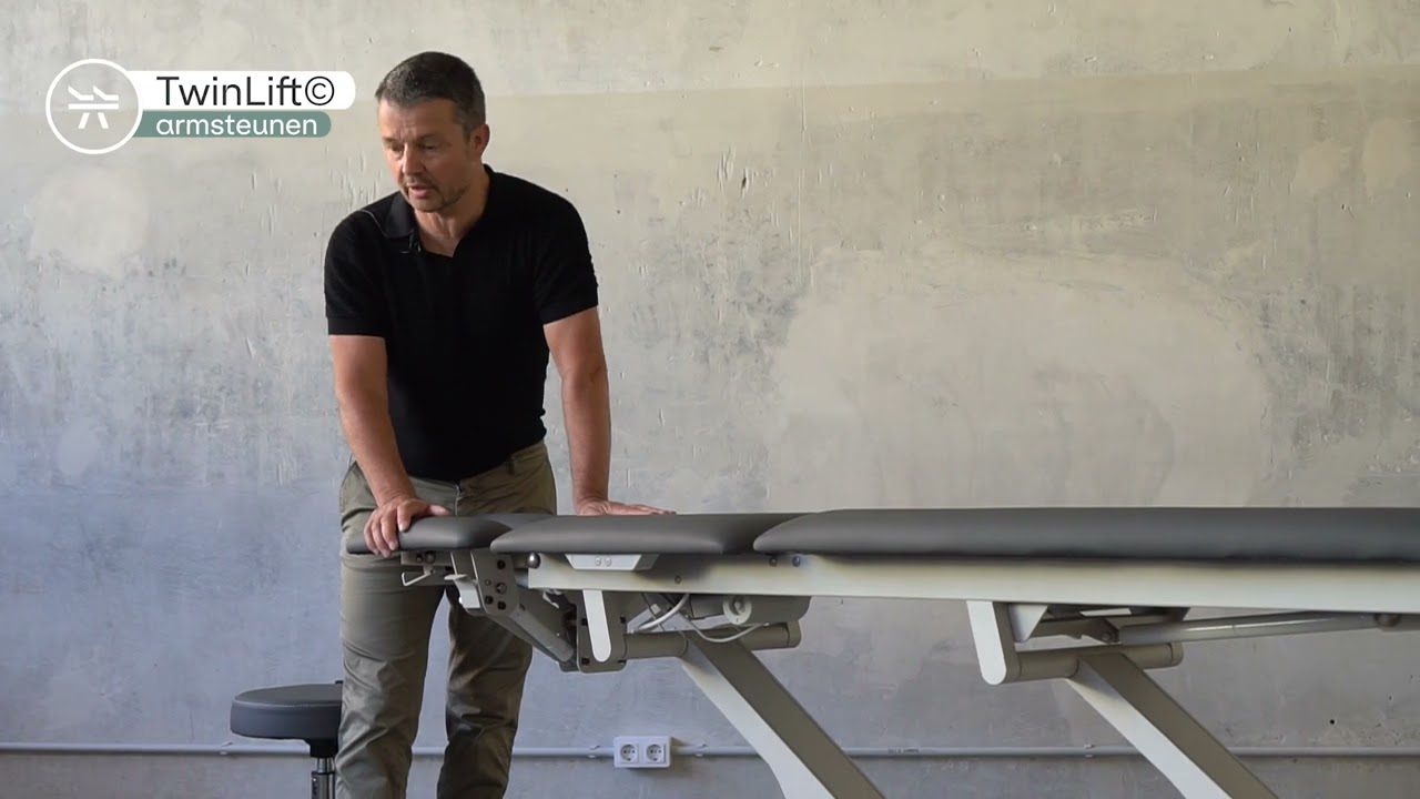 Behandeltafels Naggura N'RUN voor fysiotherapeuten en osteopaten.