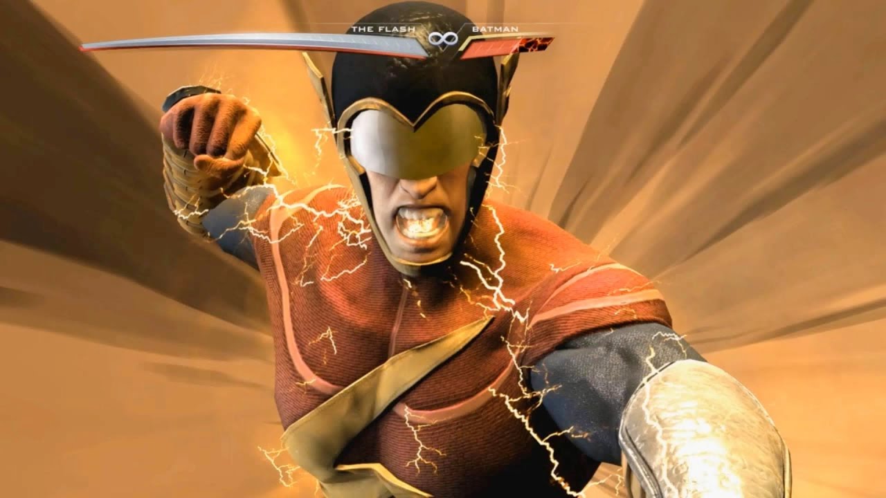 Injustice: Gods Among Us - The Flash Super Move on all Characters 4K 60FPS gameplay All Costumes