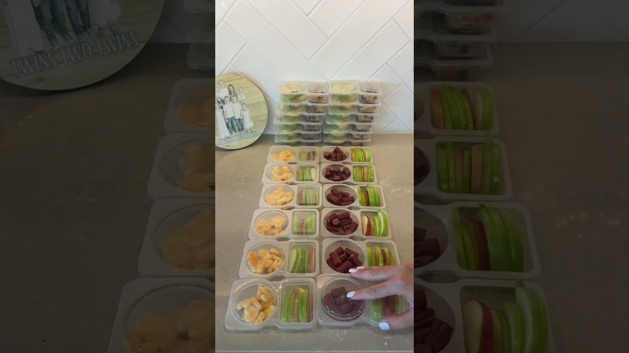 5 snacks I prepped this week for my 6 kids! #snackpack #snackprep #kidssnack #kidssnackideas