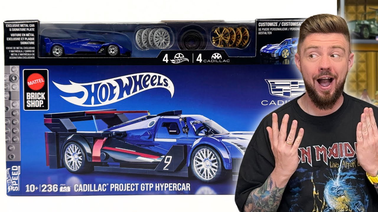 CADILLAC PROJECT GTP HYPERCAR 🛞 MATTEL BRICK SHOP HOT WHEELS | RECENZJA