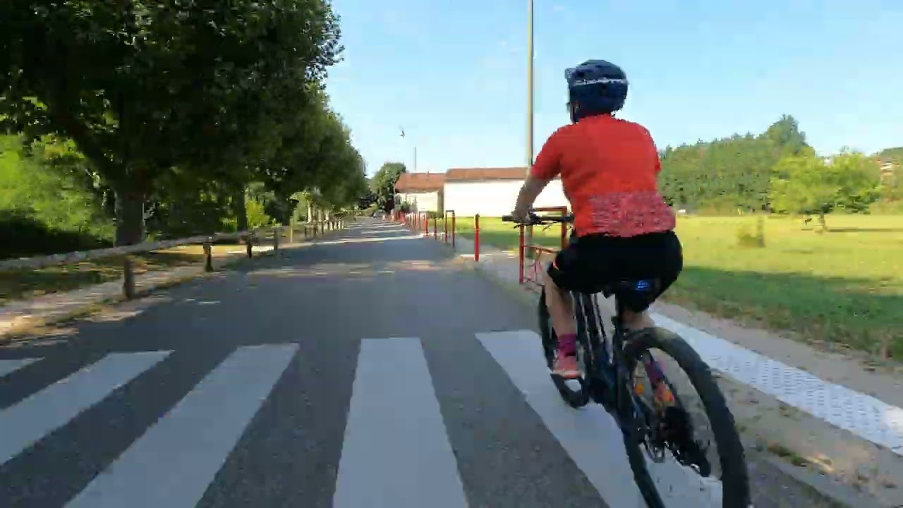 Ballade Via Rhona Givors-Condrieu (11 Ao&ucirc;t 2024) GoPro Time Warp