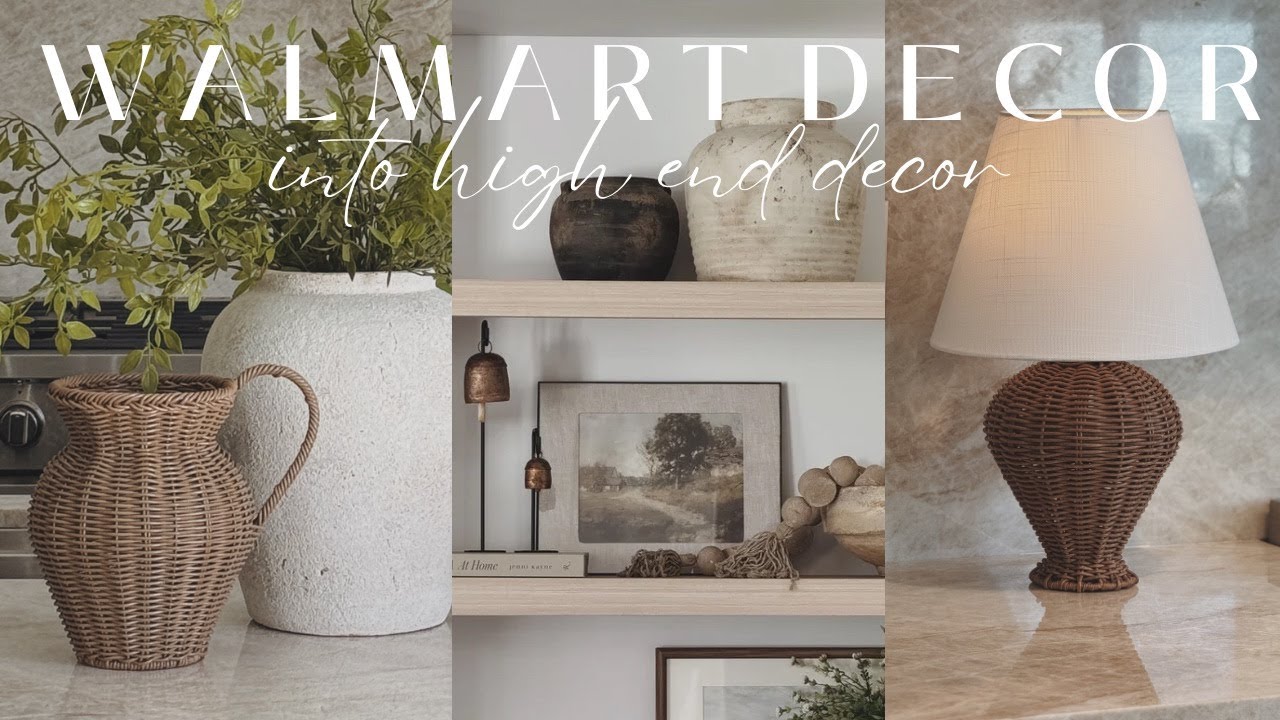 Transforming Walmart Decor into High End Decor || 5 Walmart DIYs