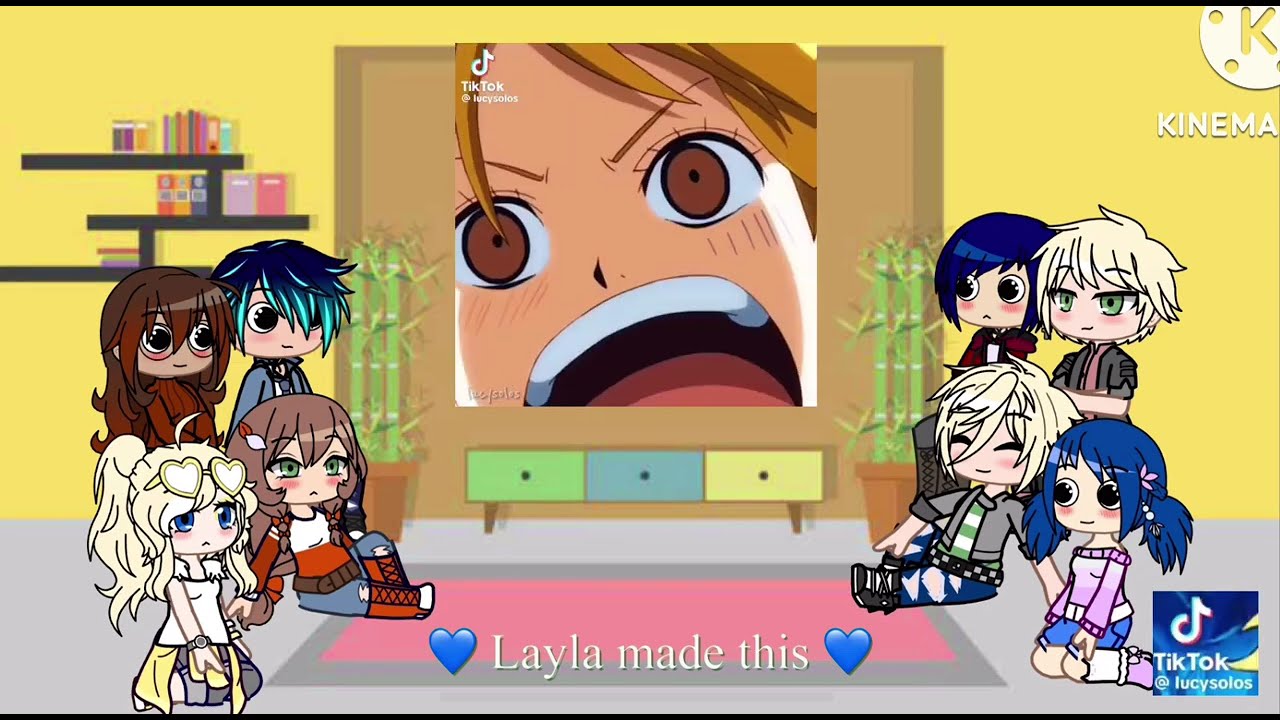 MLB react to their parents as fairytail characters 6/?