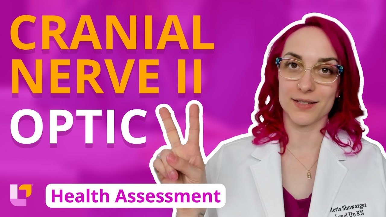 Cranial Nerve II: Optic - Health Assessment for Nursing Students | @LevelUpRN