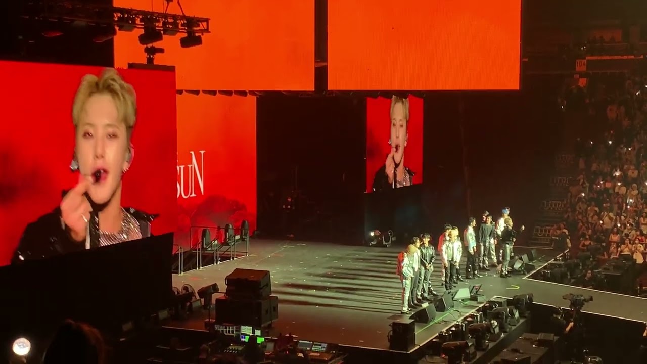 Seventeen (세븐틴) Closing Ment - Be The Sun Vancouver 20220810