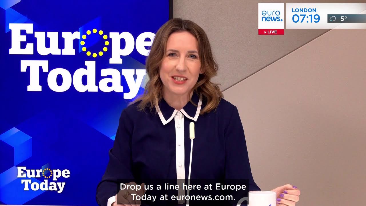 Watch Live Europe Today, your new live morning show