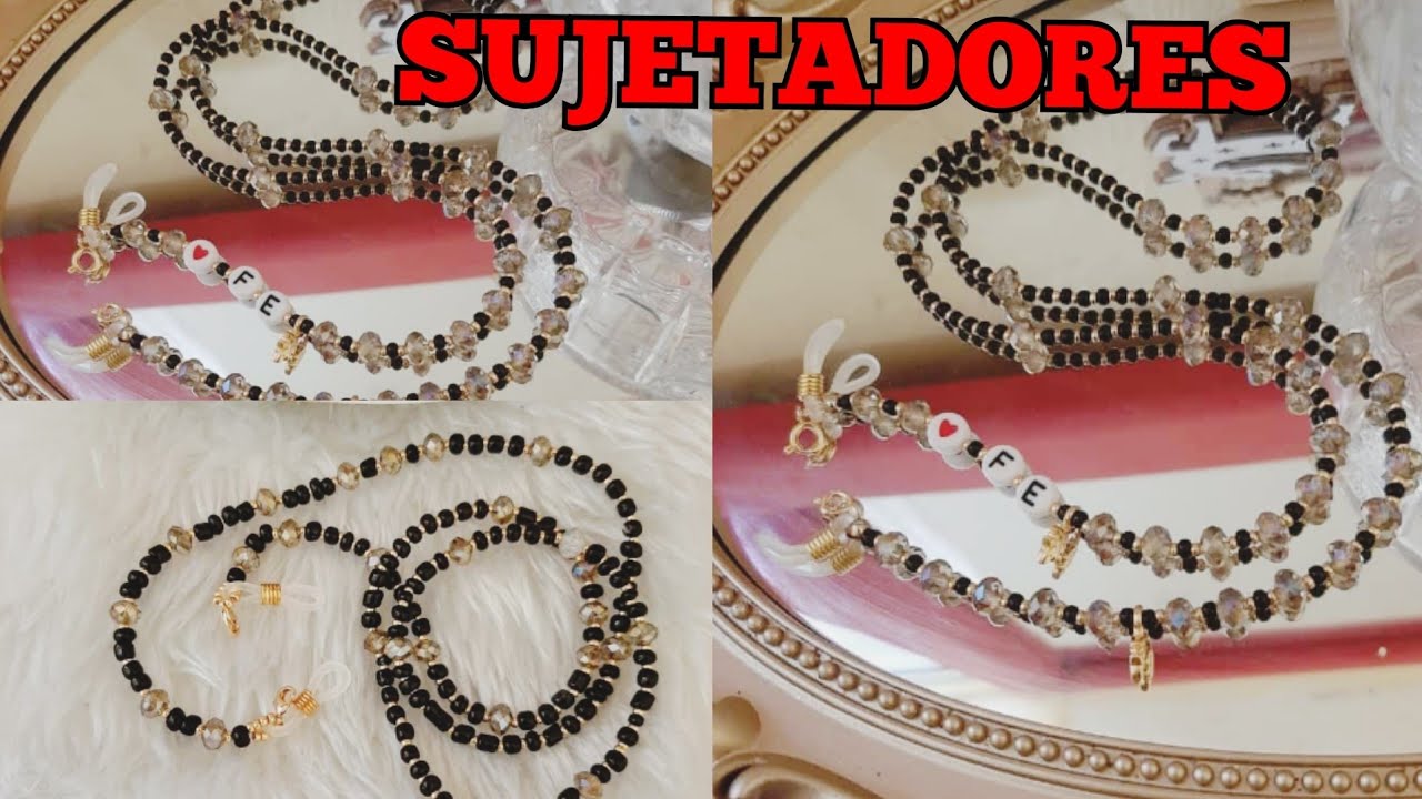SUJETADOR PARA LENTES Y MASCARILLAS 😍 #ACCESORIOS #HECHOAMANO #SUJETADOR #LENTES #MASCARILLAS