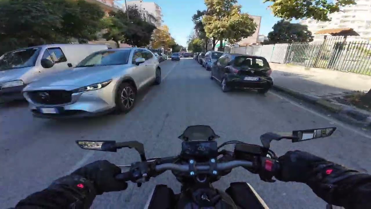 HONDA CB650R Rides Through NAPOLI and CERCOLA in PURE SOUND 4K POV!