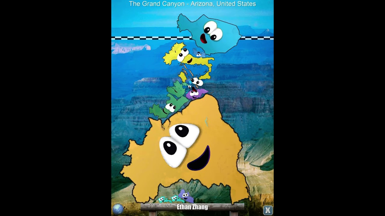 Stack the countries 19