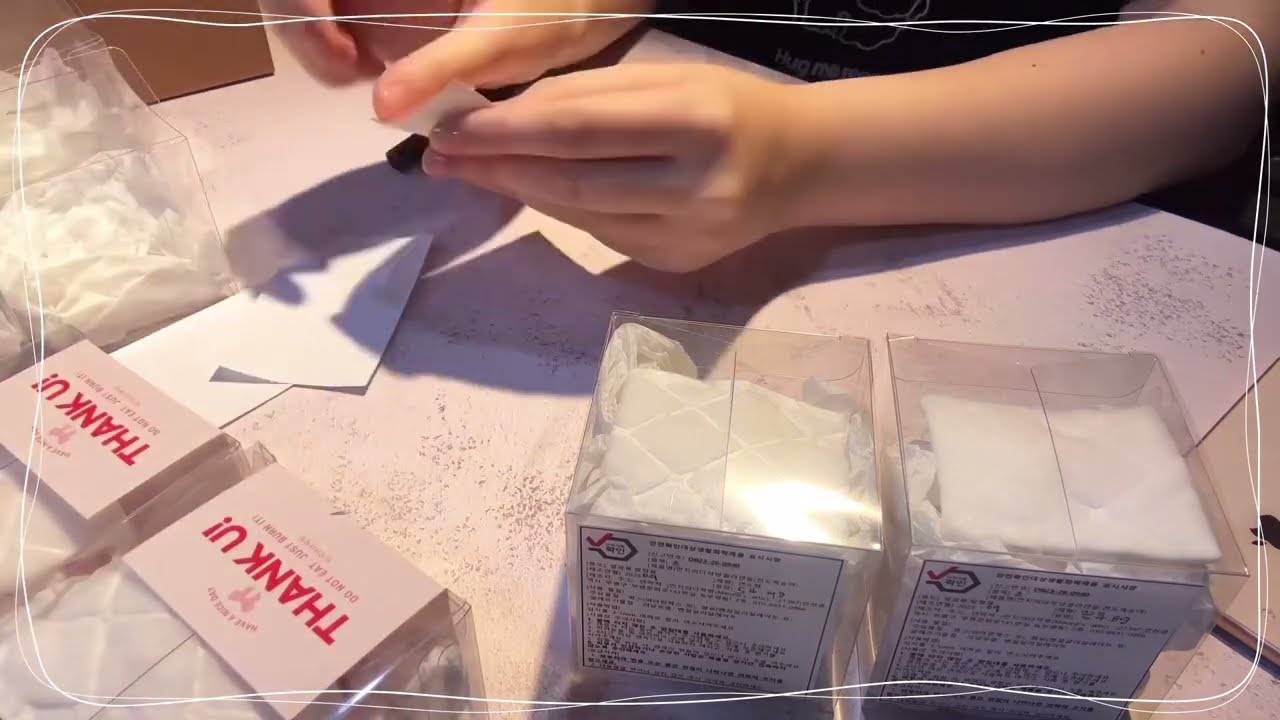 [01]첫 소품샵입고 vlog|먼지의다락방|캔들포장