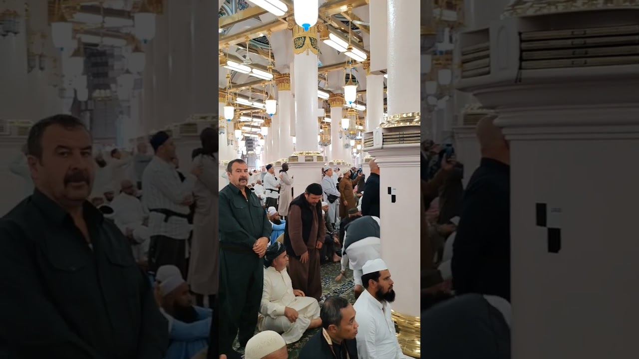 Madina pak main Azan beautiful voice  the world Allah pak sab ko apny or apny piary k dar pr hzri de