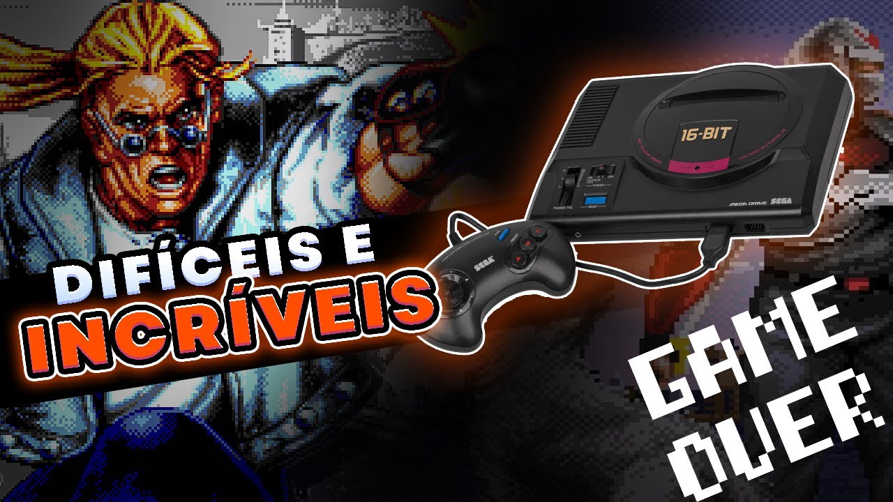 TOP 5 JOGOS DO MEGA DRIVE MAIS IMPOSS&Iacute;VEIS DE ZERAR