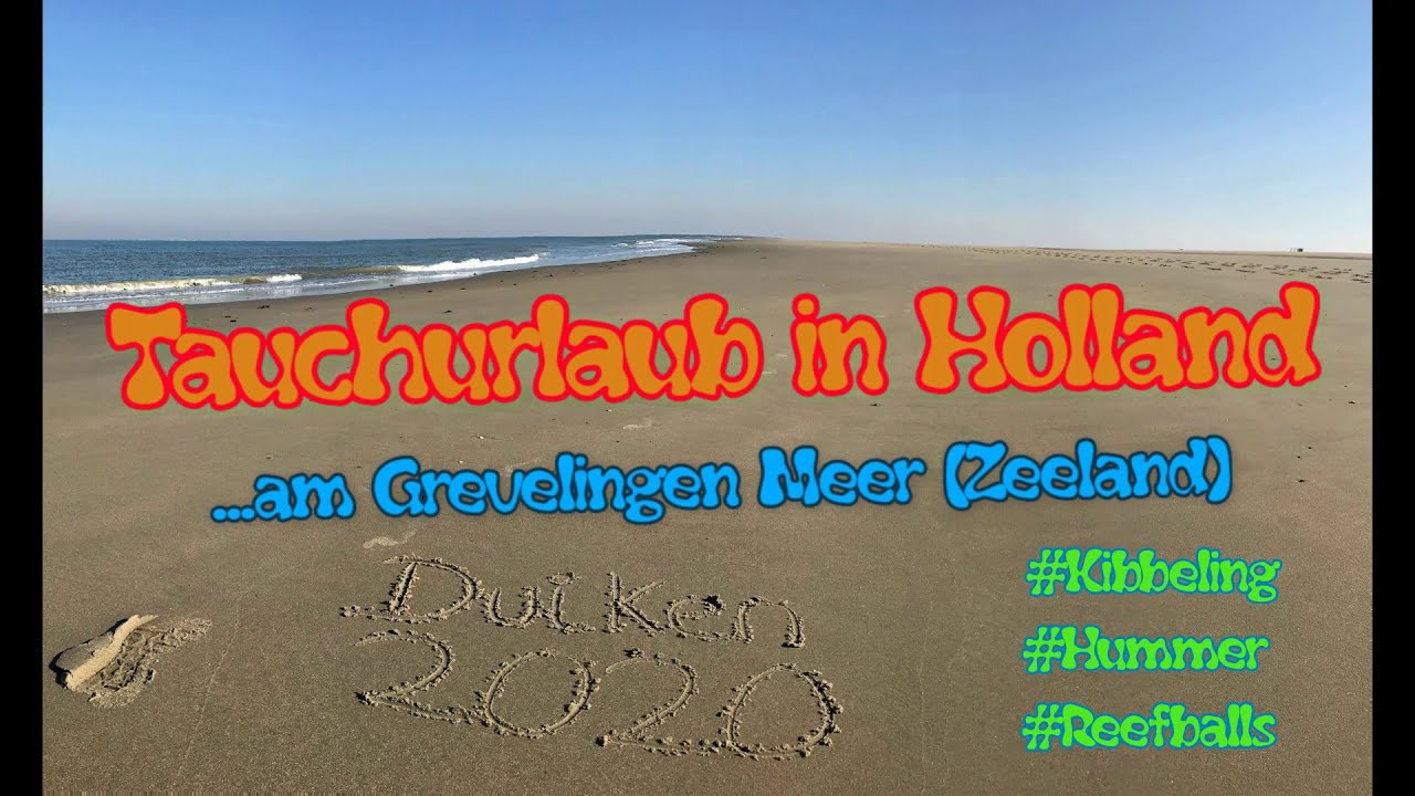 Tauchen in Holland (1/4), Grevelingenmeer