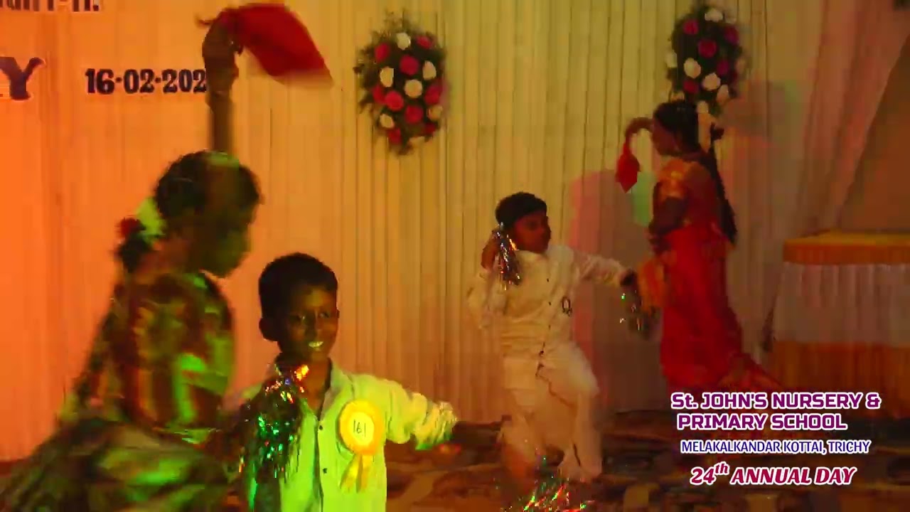 St. JOHN'S NURSERY & PRIMARY SCHOOL MELAKALKANDAR KOTTAI, TRICHY | 24th ANNUAL DAY song1