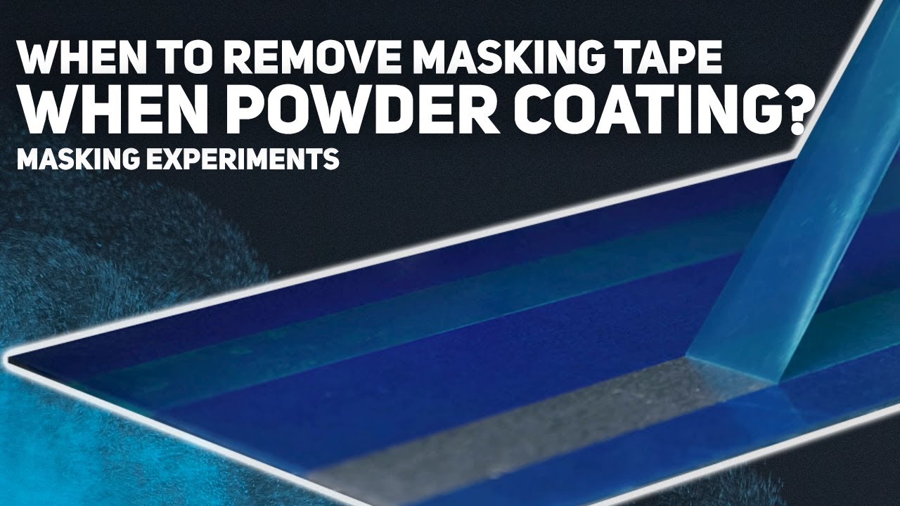 Powder Coat Masking: When Should You Remove Masking Tape?