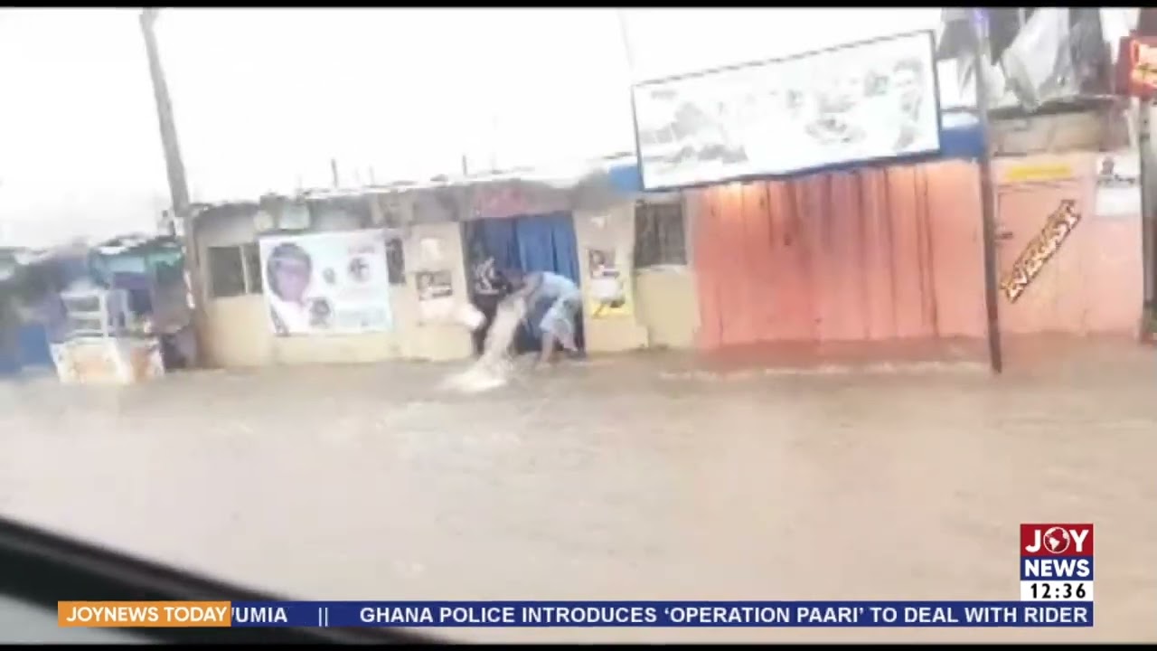 Parts of Accra flooded after downpour - Joy News Today (8-4-22)