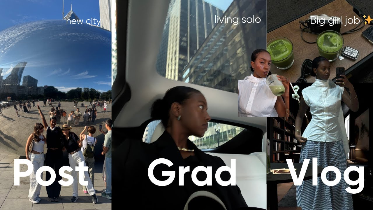 Post Grad Diaries: Corporate girly, influencer event, living solo, exploring chicago