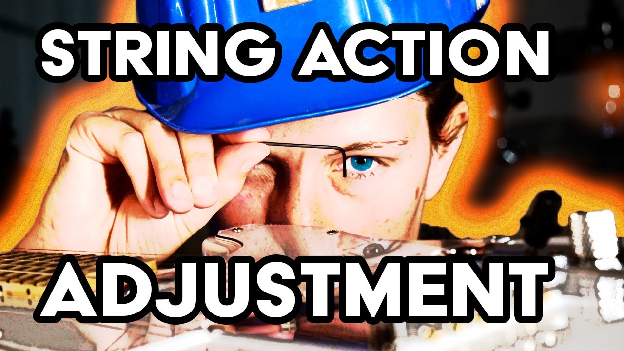 How to set up an electric guitar - Telecaster STRING ACTION Adjustment