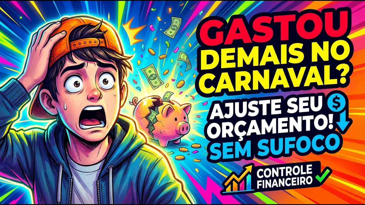 Gastou demais no Carnaval? Como Ajustar seu Orçamento Mensal sem passar Sufoco