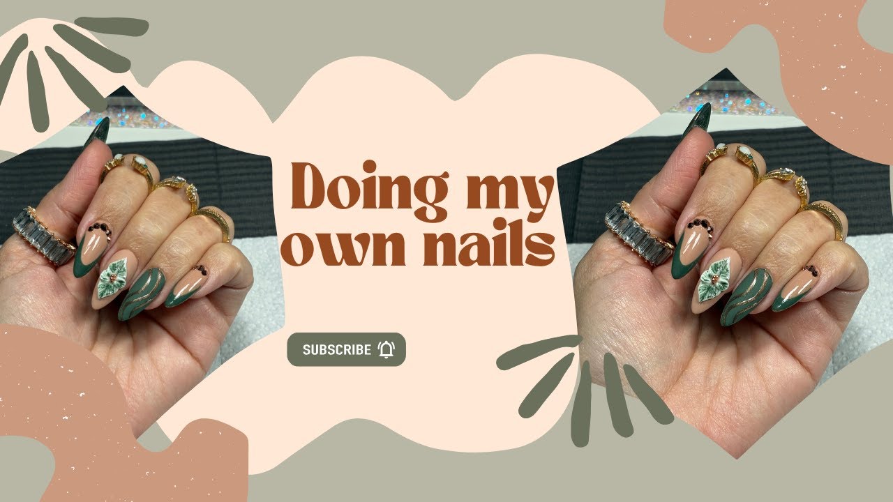 Watch me do my own nails