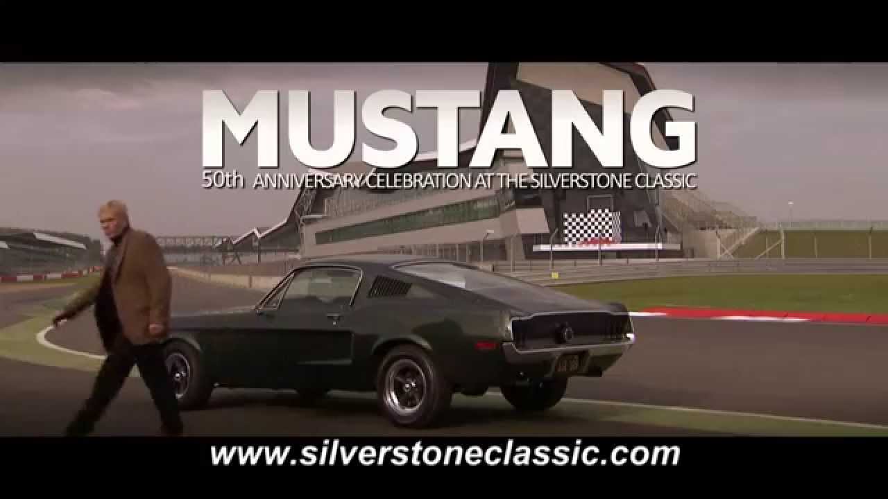 Silverstone Classic 'Bullitt' homage